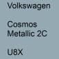 Preview: Volkswagen, Cosmos Metallic 2C, U8X.